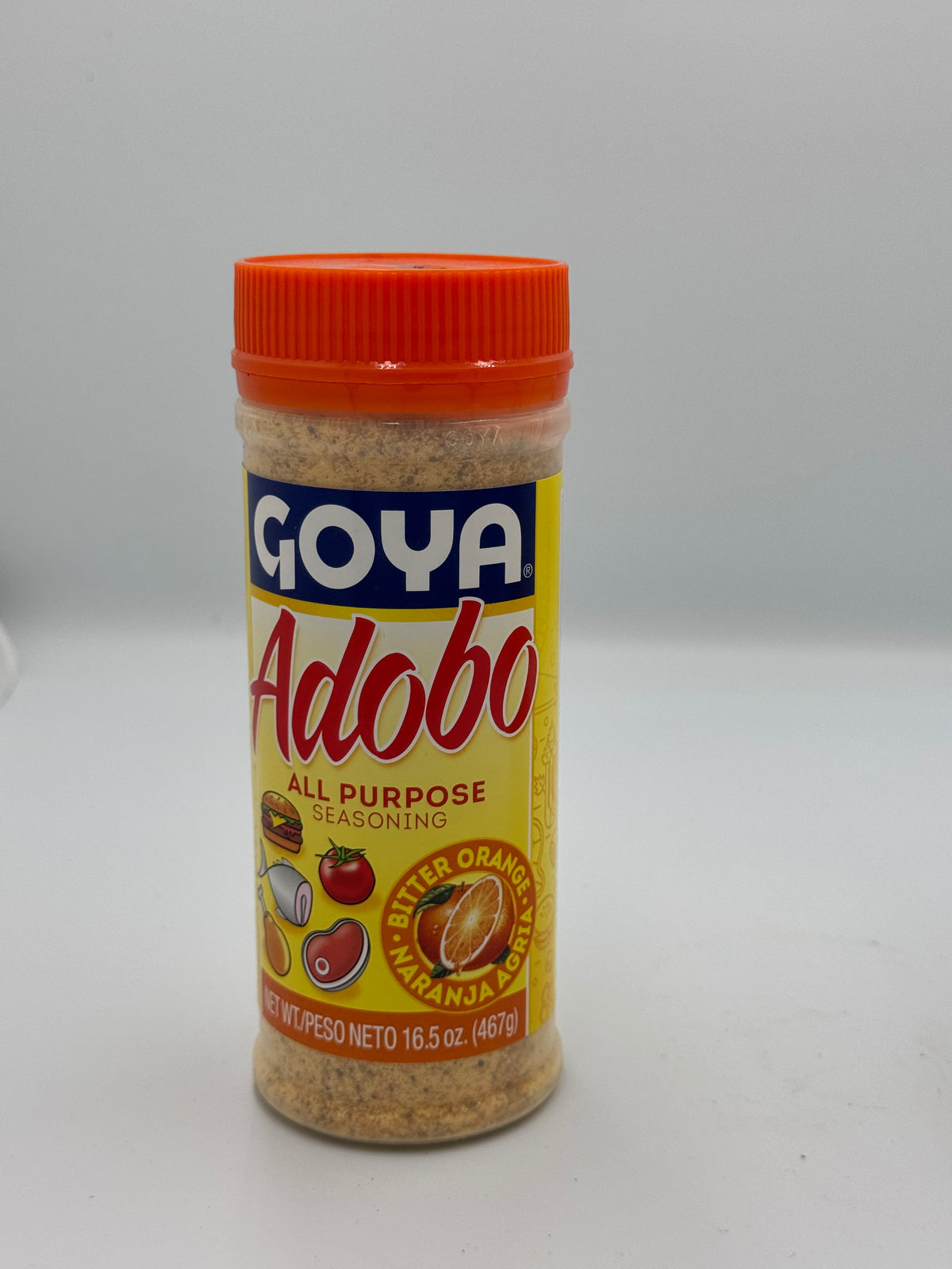 Goya Adobo All-Purpose Seasoning with Bitter Orange (Naranja Agria) - 16.5 oz (467g) Bottle