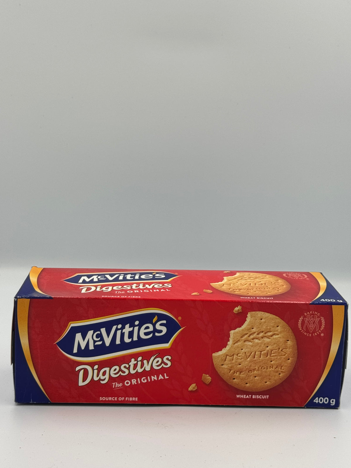 McVitie's Digestives The Original Wheat Biscuits - 400g (14.1 oz) Box