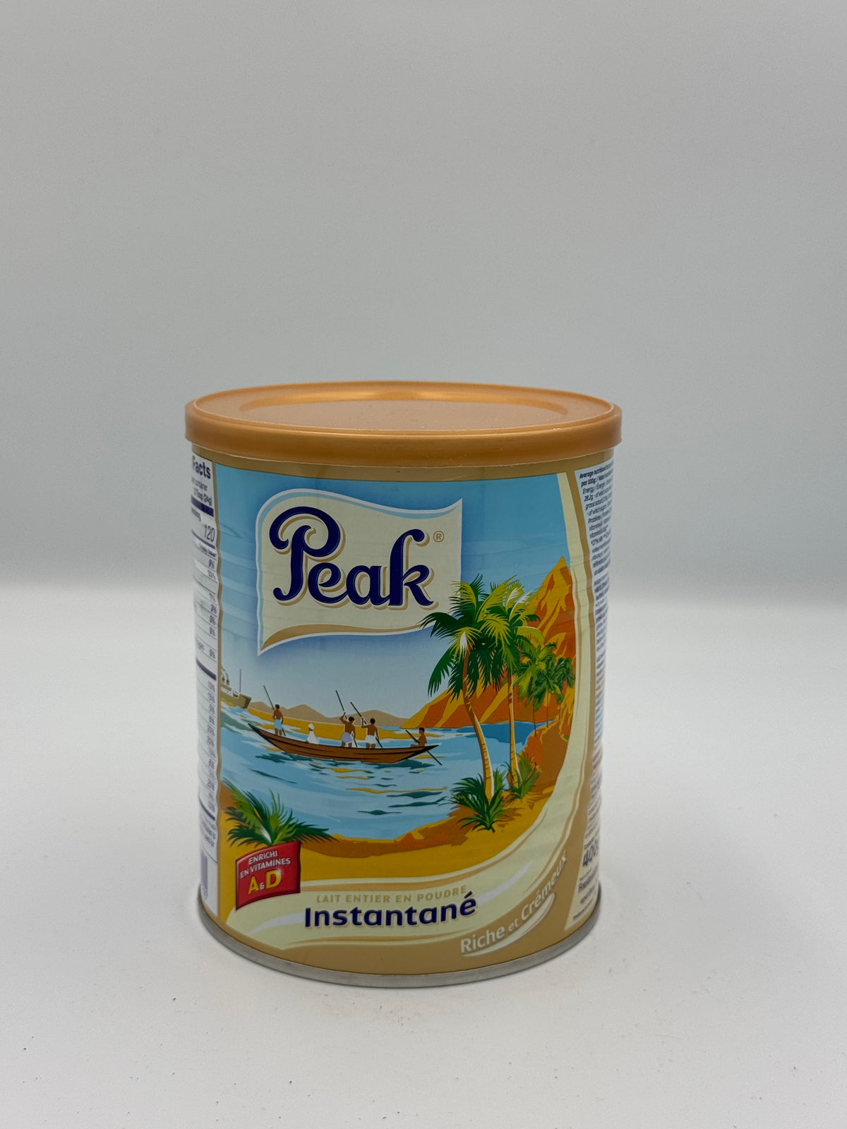 Peak Instant Dry Whole Milk Powder - 400g (14.1 oz) Tin Can